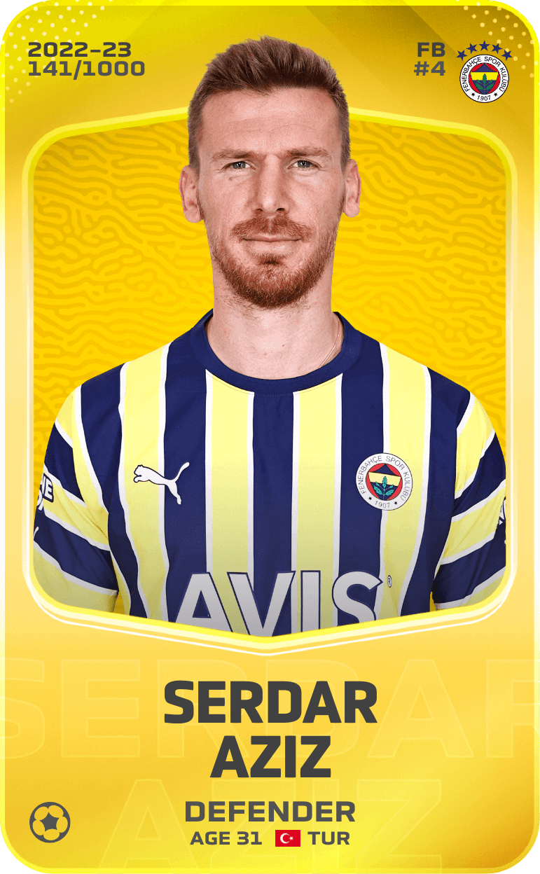 Serdar Aziz 2022-23 • Limited 141/1000