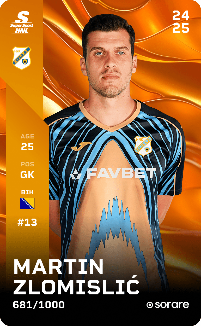 Martin Zlomislić 2024-25 • Limited 681/1000