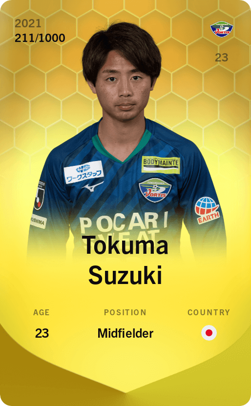 Tokuma Suzuki 2021-22 • Limited 211/1000