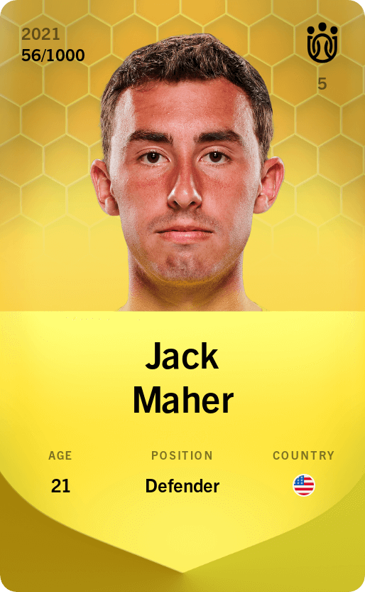 Jack Maher 2021-22 • Limited 56/1000