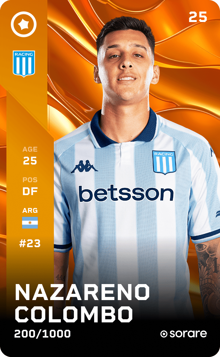 Nazareno Colombo 2025-26 • Limited 200/1000