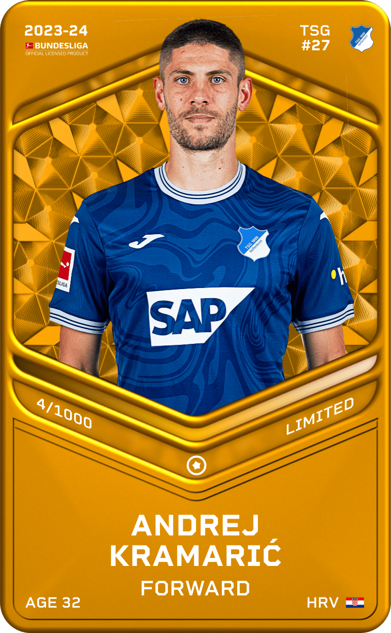Andrej Kramarić 2023-24 • Limited 4/1000