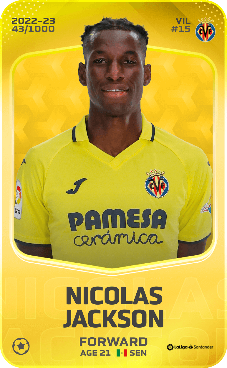 Nicolas Jackson 2022-23 • Limited 43/1000