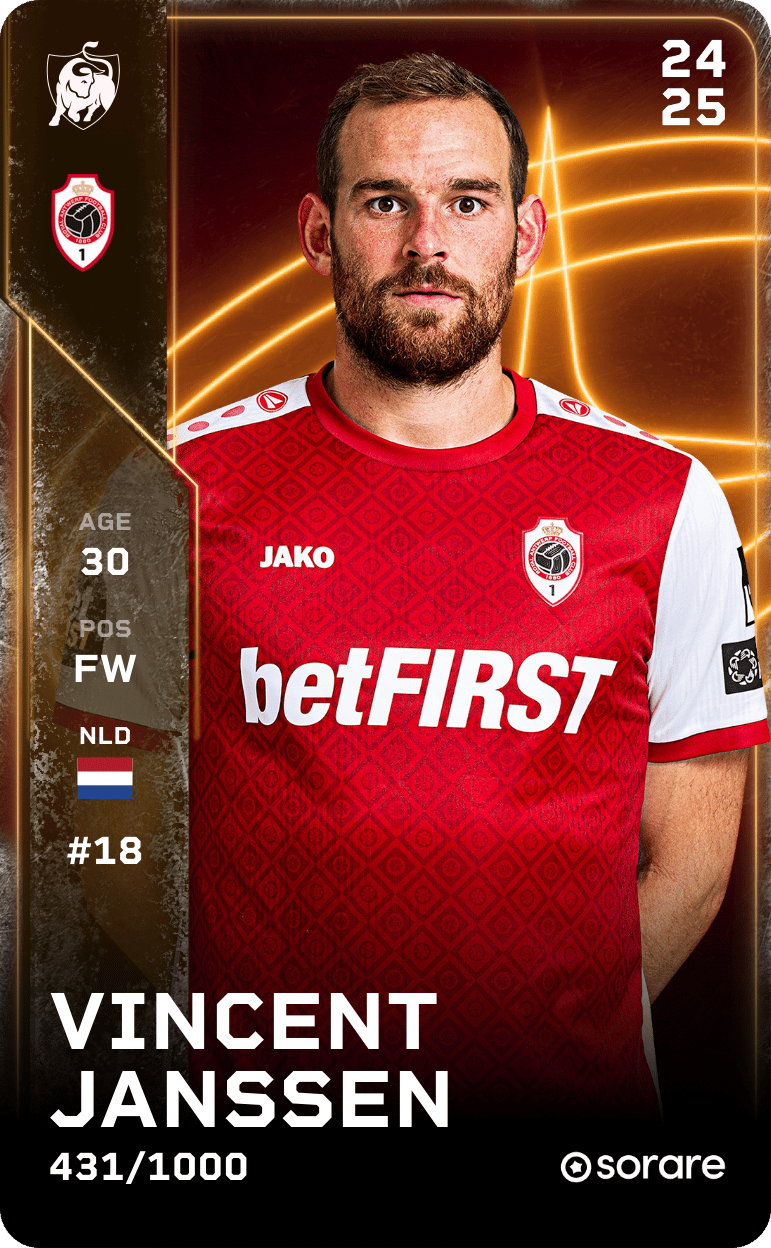 Vincent Janssen 2024-25 • Limited 431/1000