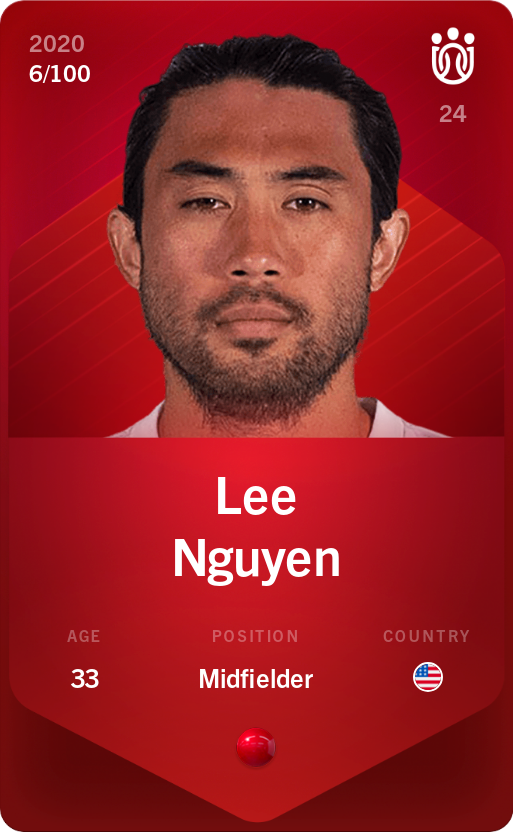 Sorare - Sorare Official - Lee Nguyen 2020-21 • Rare 6/100 - NFT # 23672221460287510964601151299505544512590744211437319687519192420074574828221