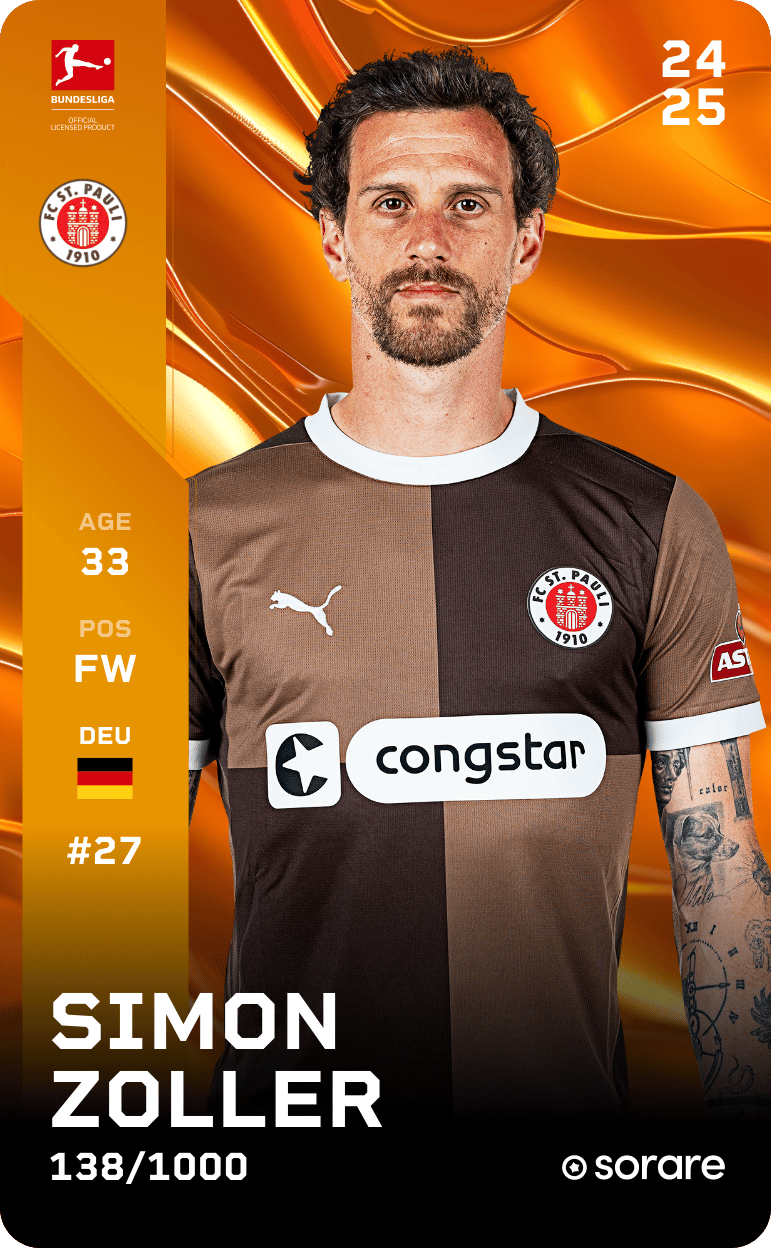 Simon Zoller 2024-25 • Limited 138/1000