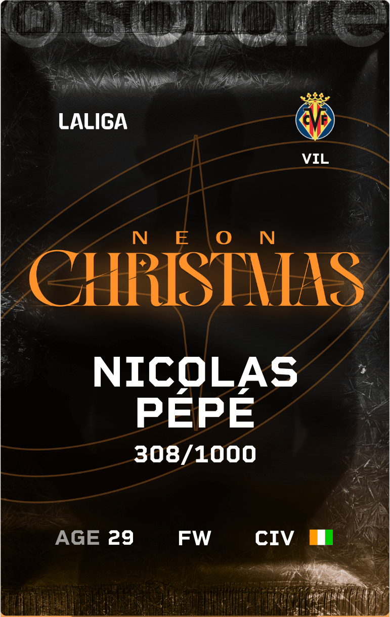 Nicolas Pépé 2024-25 • Limited 308/1000