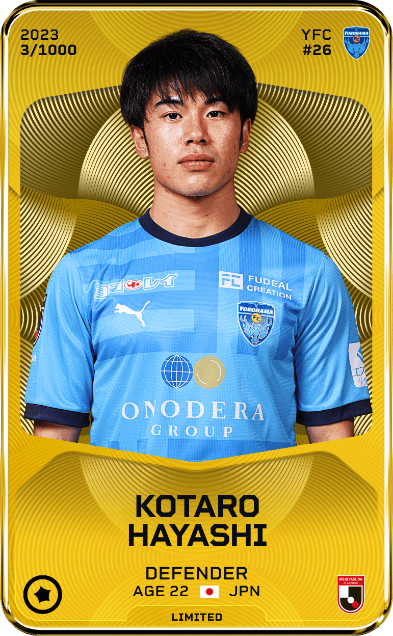 Kotaro Hayashi 2023-24 • Limited 3/1000
