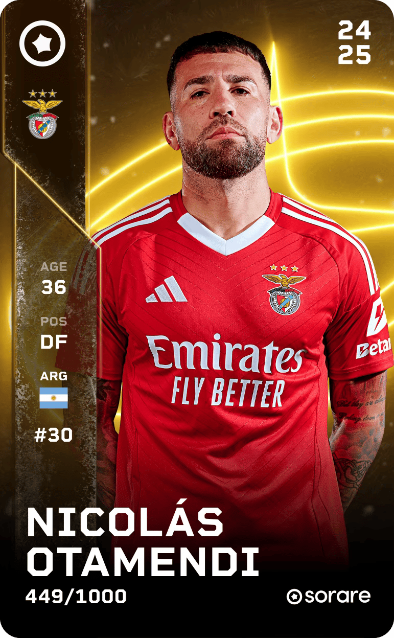 Nicolás Otamendi 2024-25 • Limited 449/1000
