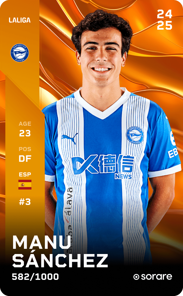 Manu Sánchez 2024-25 • Limited 582/1000