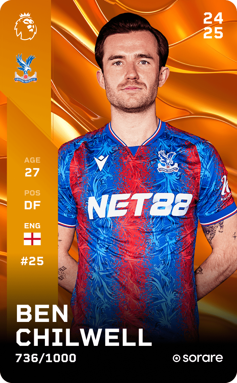 Ben Chilwell 2024-25 • Limited 736/1000