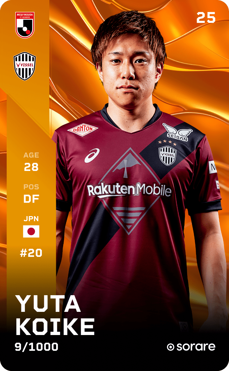 Yuta Koike 2025-26 • Limited 9/1000