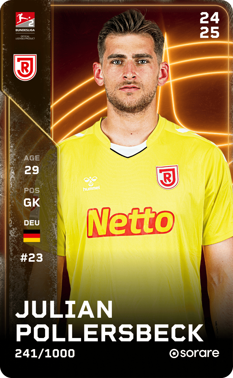 Julian Pollersbeck 2024-25 • Limited 241/1000