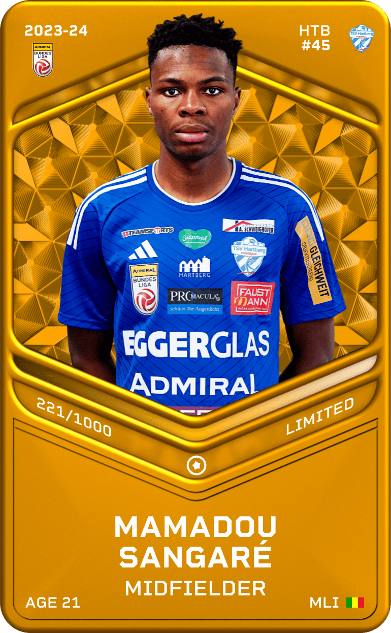 Mamadou Sangaré 2023-24 • Limited 221/1000