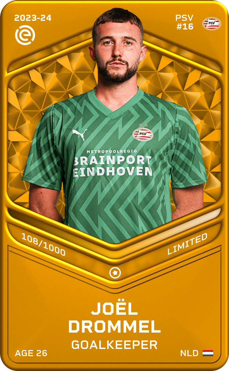 Joël Drommel 2023-24 • Limited 108/1000