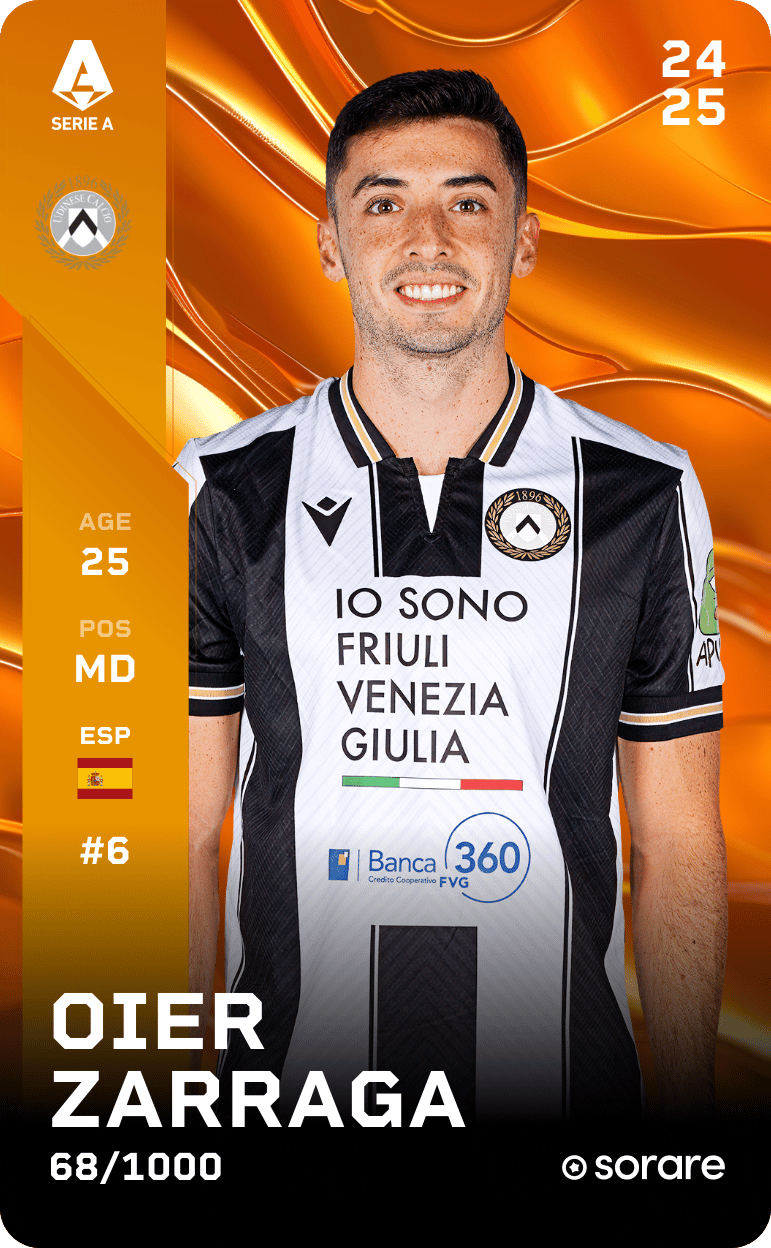 Oier Zarraga 2024-25 • Limited 68/1000