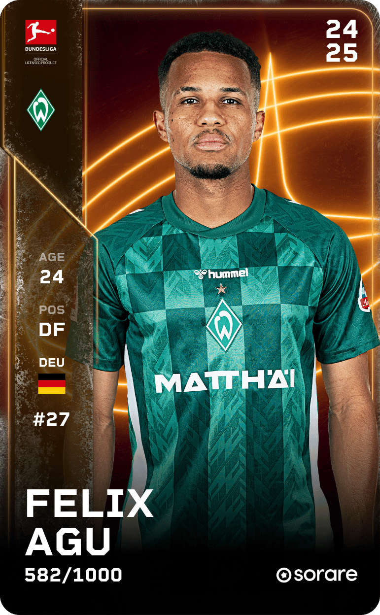 Felix Agu 2024-25 • Limited 582/1000