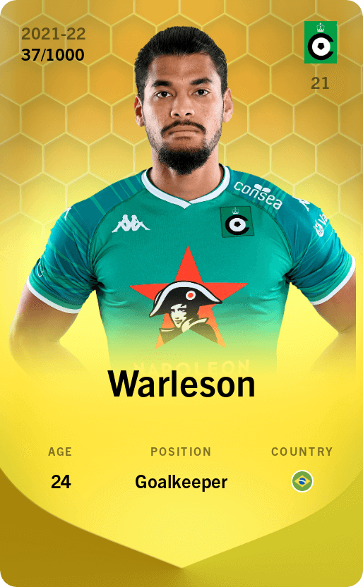 Warleson 2021-22 • Limited 37/1000