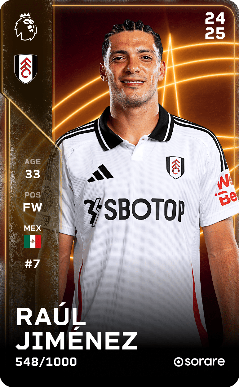 Raúl Jiménez 2024-25 • Limited 548/1000