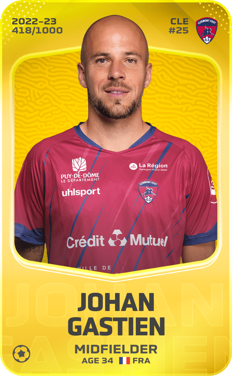 Johan Gastien 2022-23 • Limited 418/1000