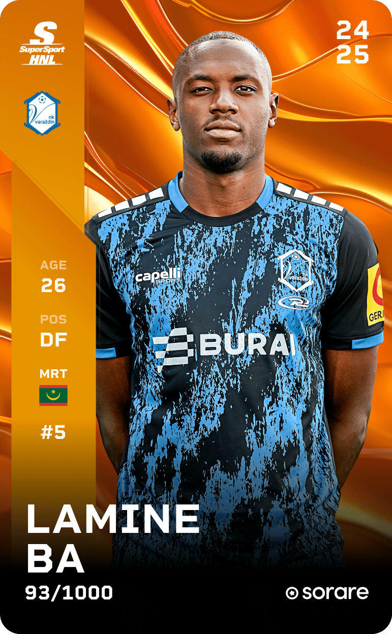 Lamine Ba 2024-25 • Limited 93/1000