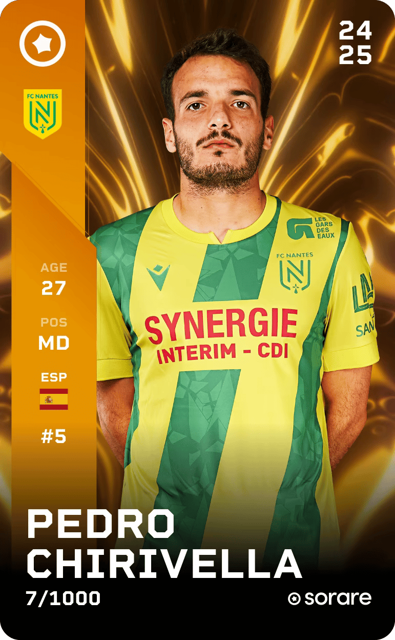 Pedro Chirivella 2024-25 • Limited 7/1000