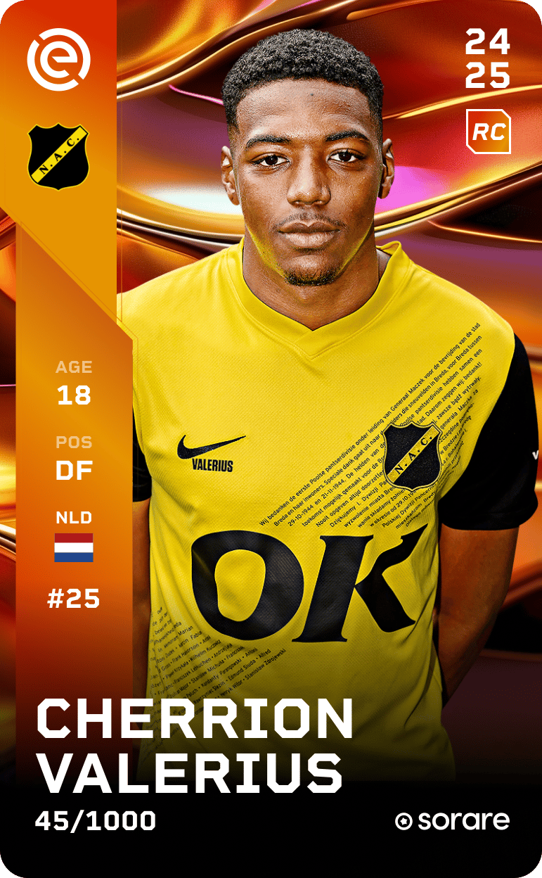 Cherrion Valerius 2024-25 • Limited 45/1000