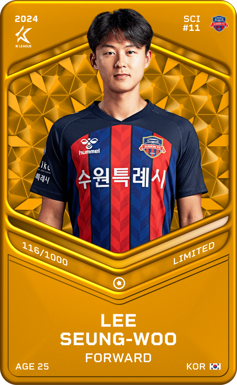 Lee Seung-Woo 2024-25 • Limited 116/1000