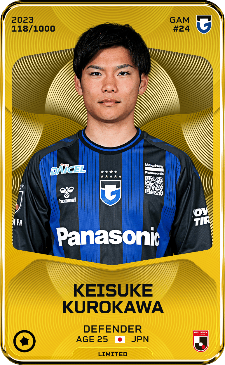 Keisuke Kurokawa 2023-24 • Limited 118/1000