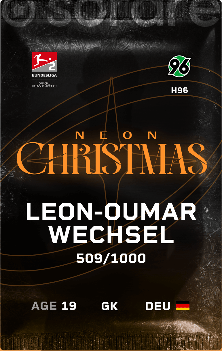 Leon-Oumar Wechsel 2024-25 • Limited 509/1000