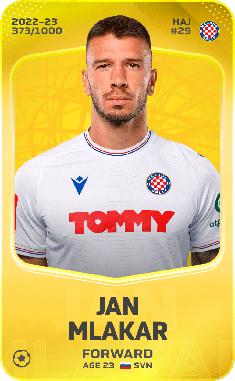 Jan Mlakar 2022-23 • Limited 373/1000