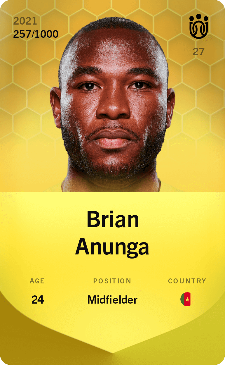 Brian Anunga 2021-22 • Limited 257/1000