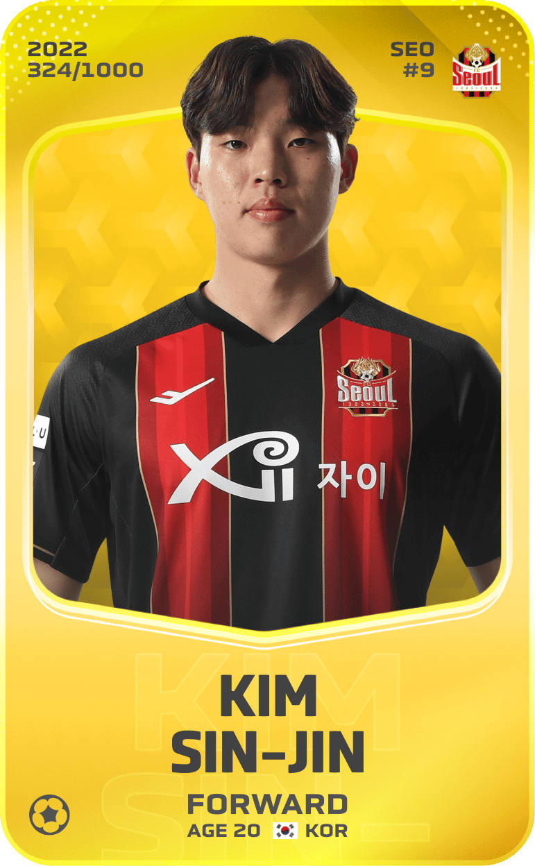 Kim Sin-Jin 2022-23 • Limited 324/1000