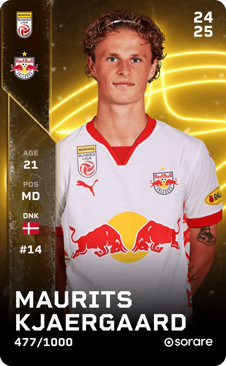 Maurits Kjærgaard 2024-25 • Limited 477/1000