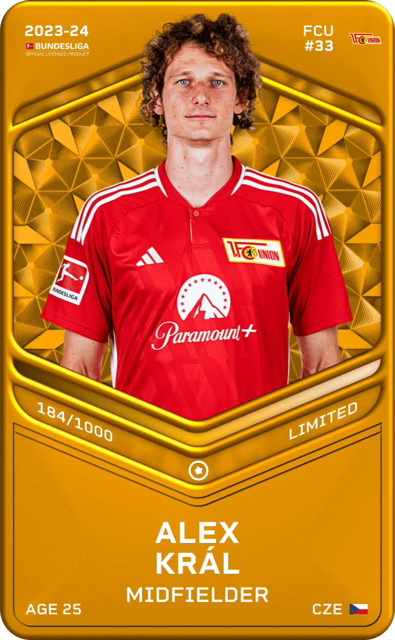 Alex Král 2023-24 • Limited 184/1000