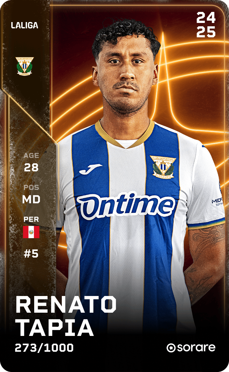 Renato Tapia 2024-25 • Limited 273/1000