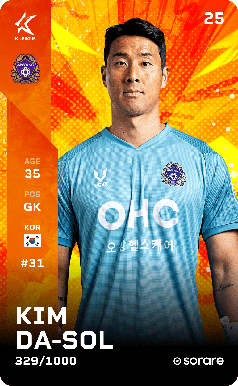 Kim Da-Sol 2025-26 • Limited 329/1000