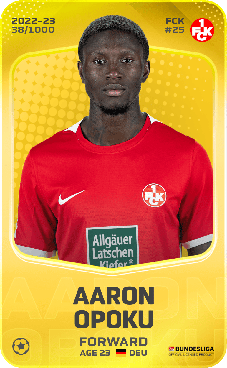 Aaron Opoku 2022-23 • Limited 38/1000