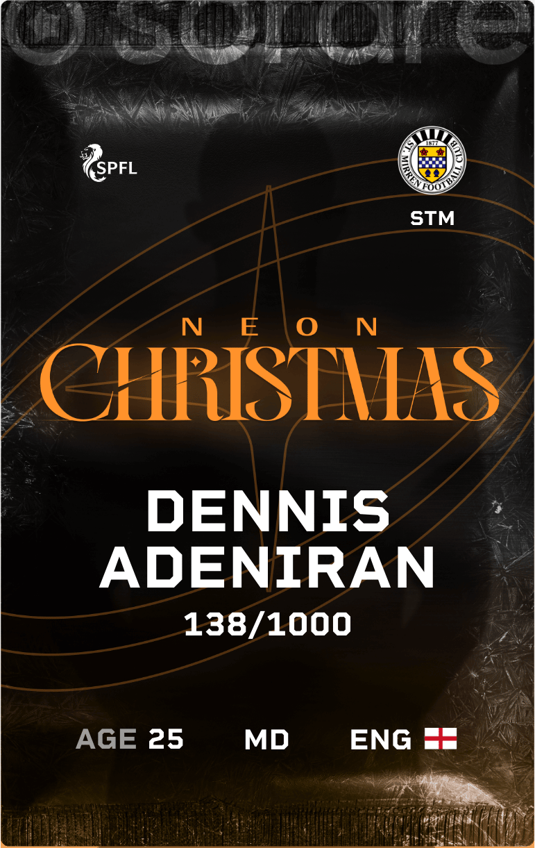 Dennis Adeniran 2024-25 • Limited 138/1000