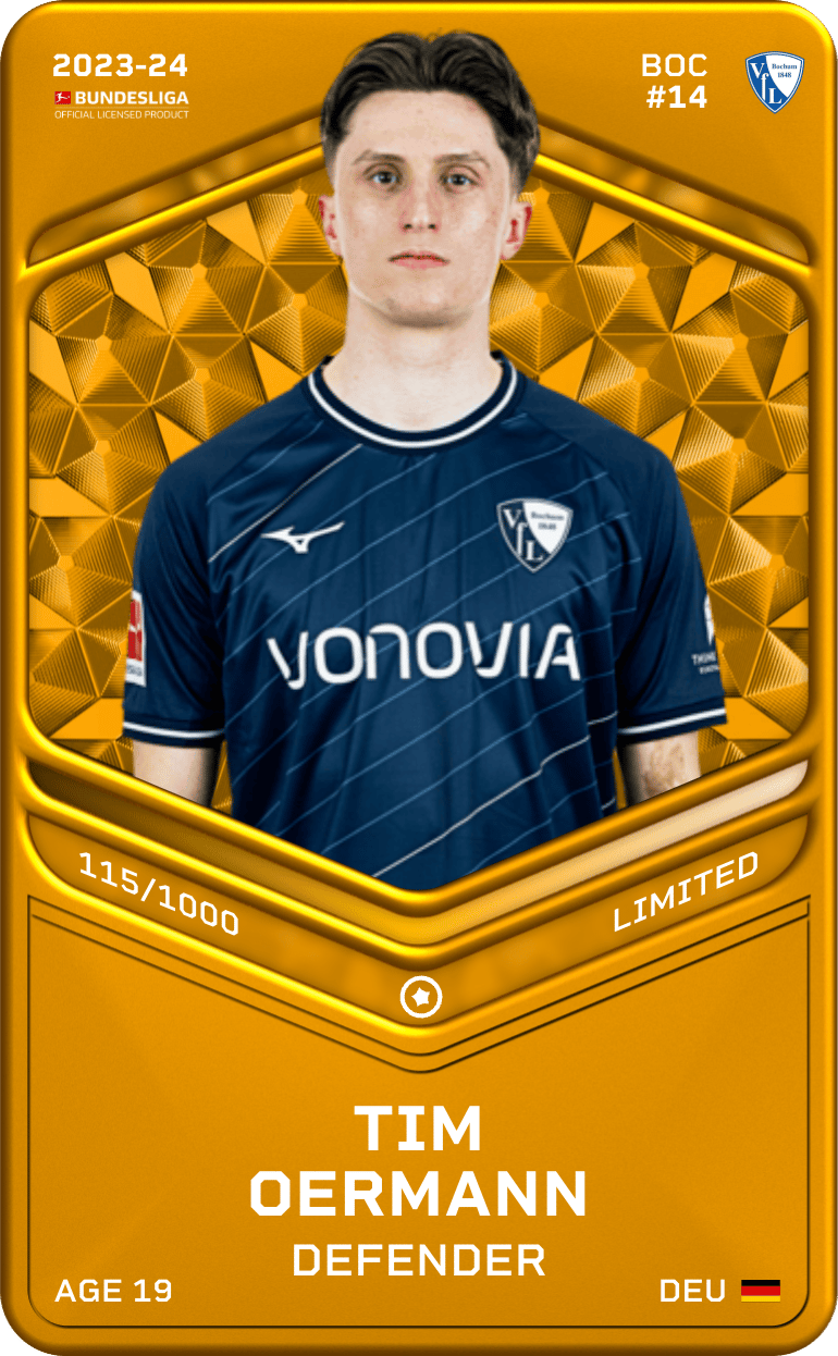 Tim Oermann 2023-24 • Limited 115/1000
