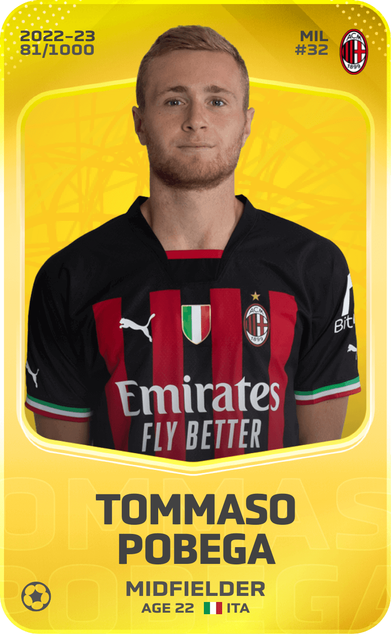 Tommaso Pobega 2022-23 • Limited 81/1000