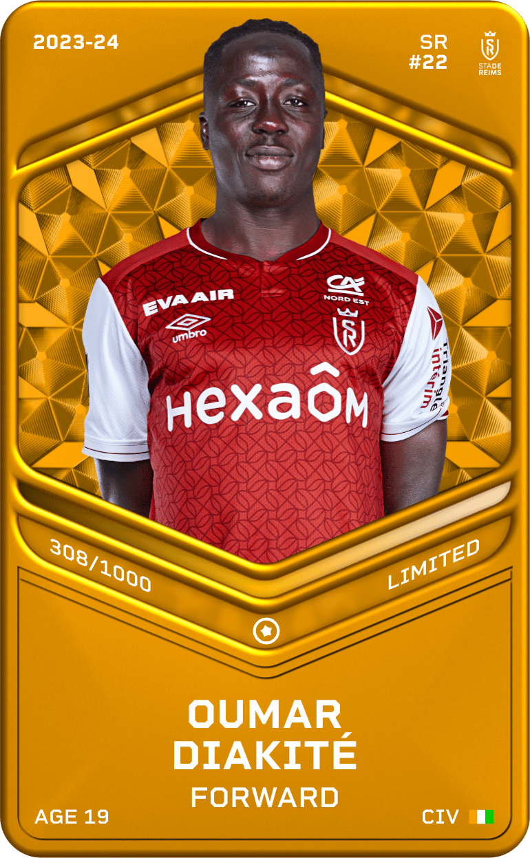 Oumar Diakité 2023-24 • Limited 308/1000