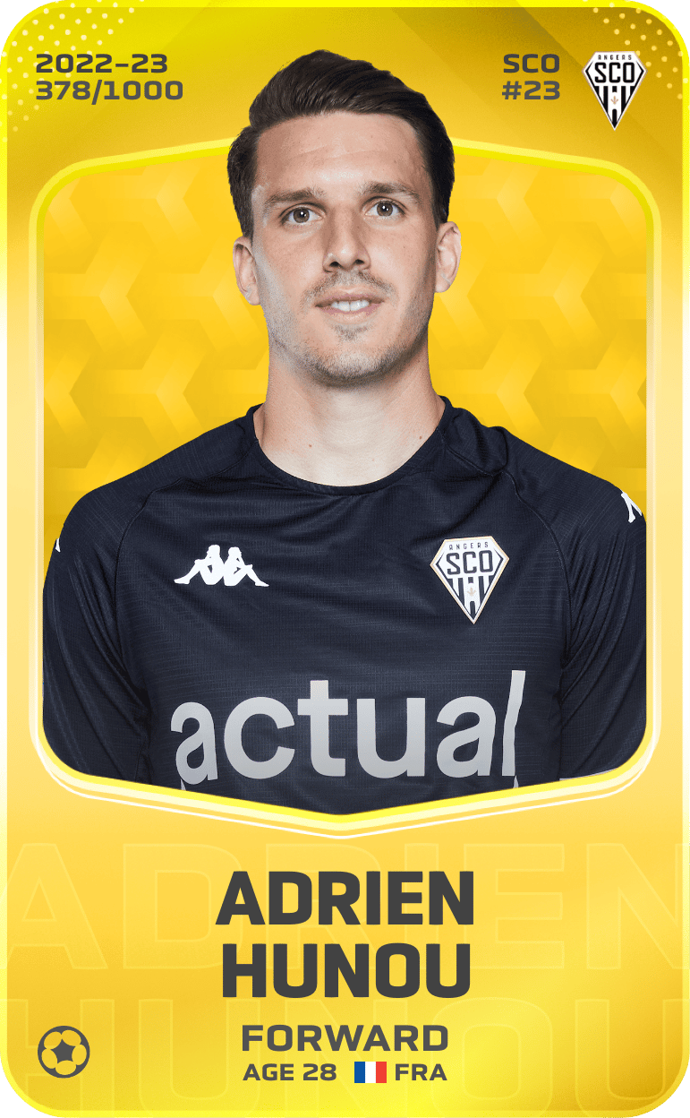 Adrien Hunou 2022-23 • Limited 378/1000