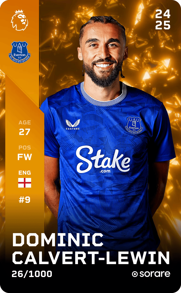 Dominic Calvert-Lewin 2024-25 • Limited 26/1000