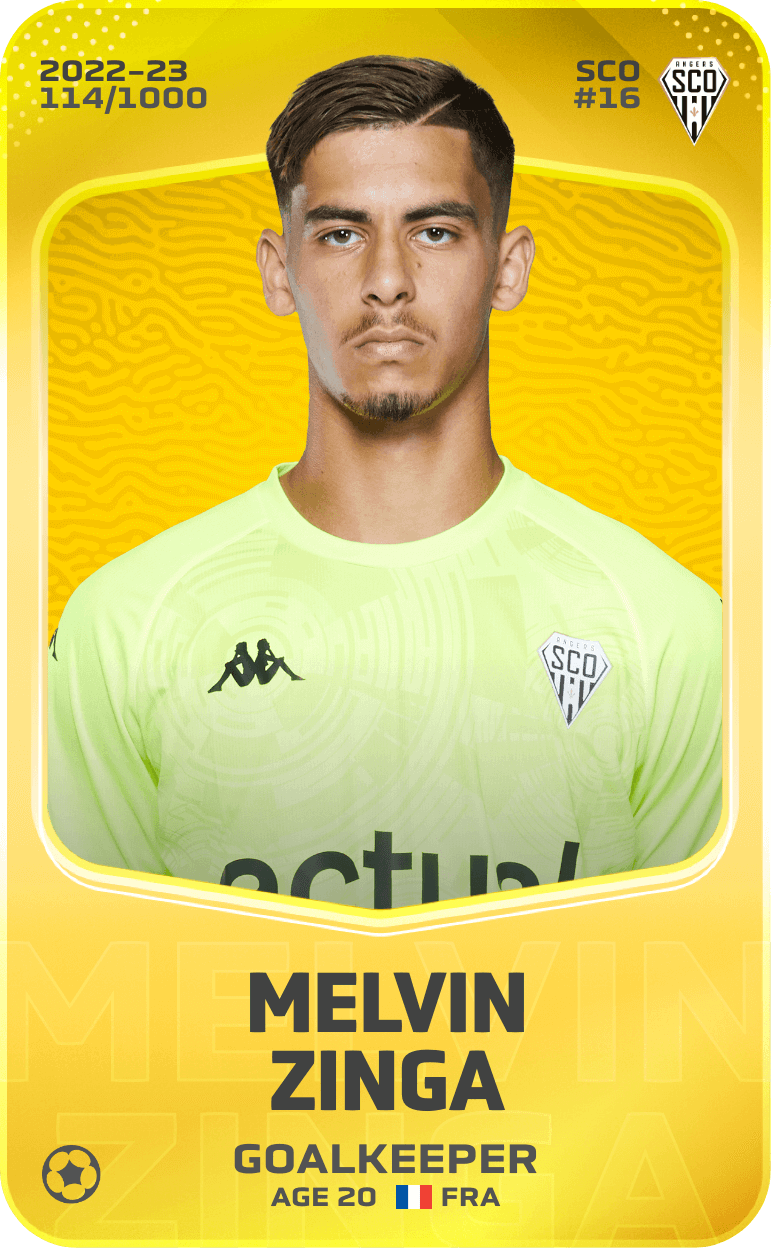 Melvin Zinga 2022-23 • Limited 114/1000