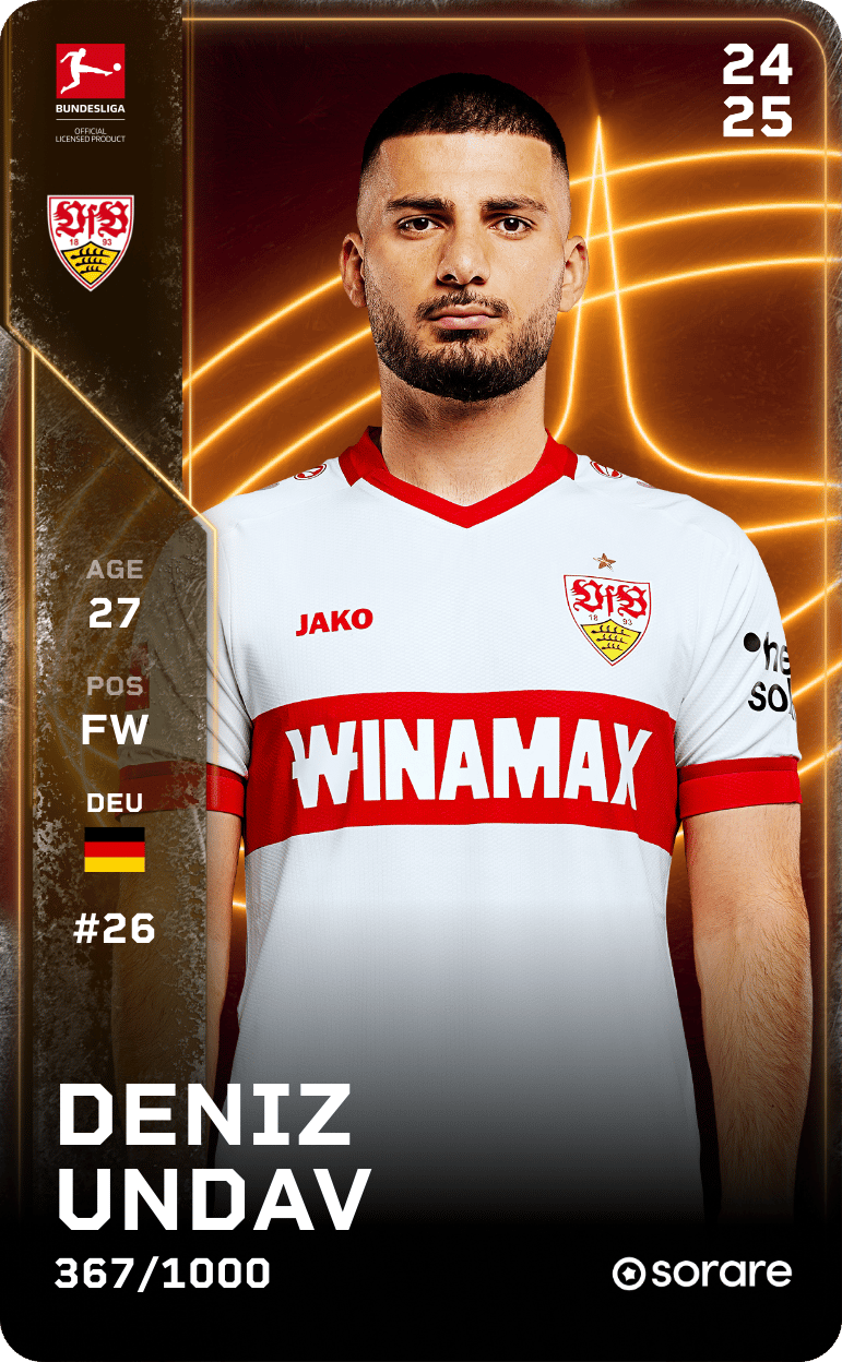 Deniz Undav 2024-25 • Limited 367/1000