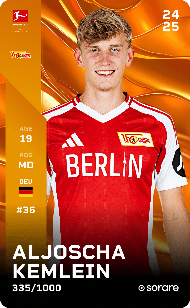 Aljoscha Kemlein 2024-25 • Limited 335/1000
