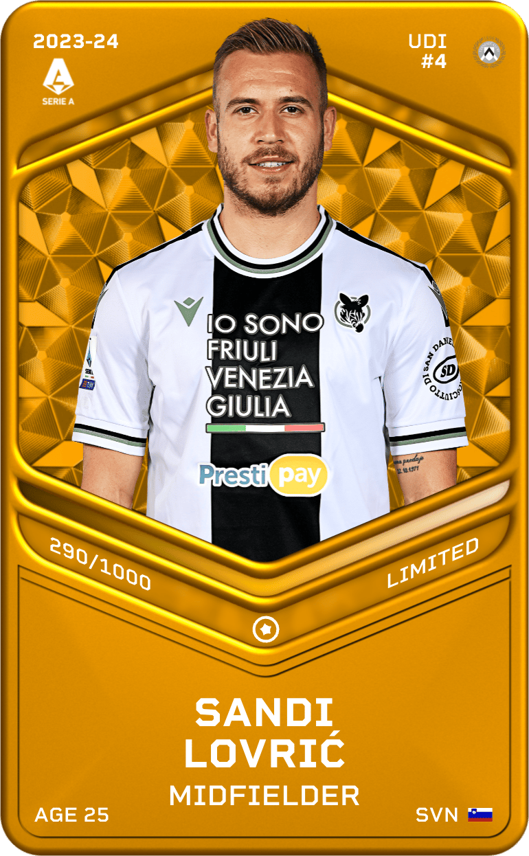 Sandi Lovrić 2023-24 • Limited 290/1000