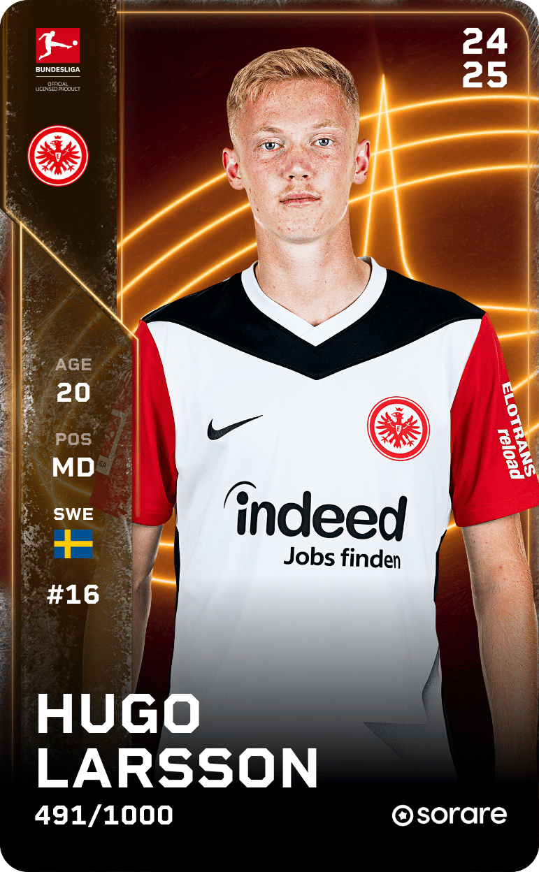 Hugo Larsson 2024-25 • Limited 491/1000