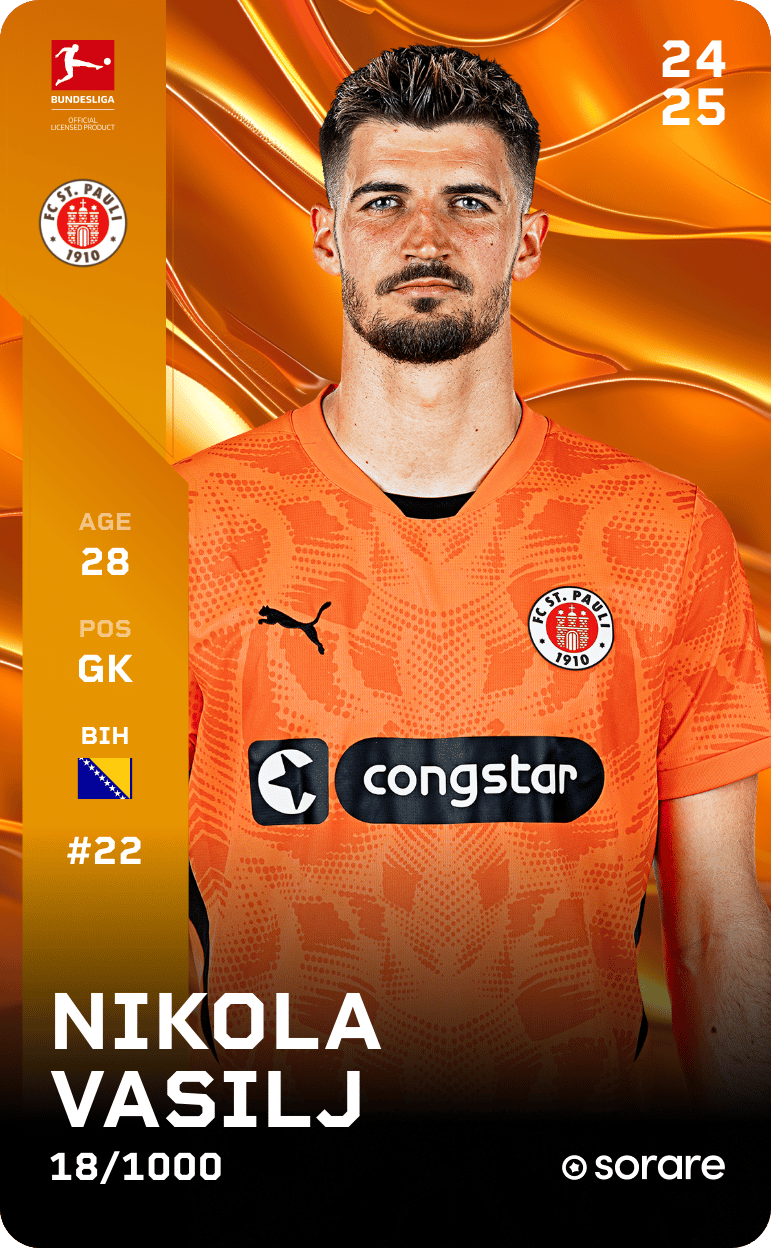 Nikola Vasilj 2024-25 • Limited 18/1000